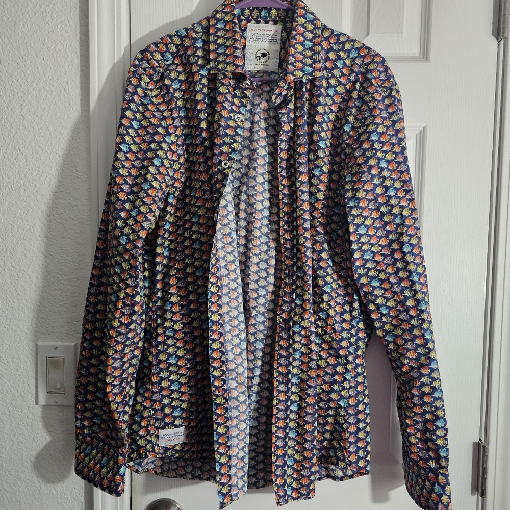 A Fish Named Fred Button Down Shirt